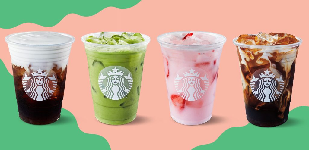 Starbucks launches new non-dairy iced shaken